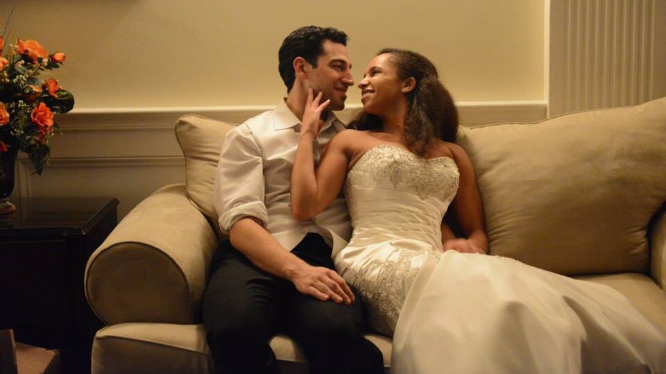 Biracial Hair Wedding